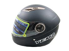 Мотошлем YM-827 черный матовый (М)