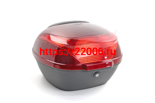 Кофр (задний ящик) 28л. ZH-A02 (макс.загруз. 3 кг, глянцевый, Ш.Г.В.: 42*39*28 см)