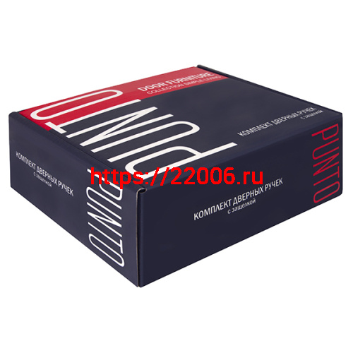 Ручка Punto (Пунто) защелка 6033 PB-E (кл./фик.) золото фото 2