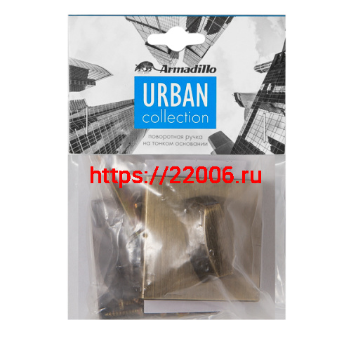 Ручка Armadillo (Армадилло) поворотная BK6.K.USS52 (WC-BOLT BK6 USS) MWSC-33 итальянский тисненый фото 3