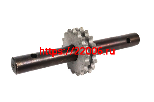 Вал выходной Каскад (нижний) с двойной звездой (завод, Россия)