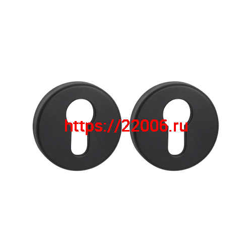 Накладка Punto (Пунто) под цилиндр LM/AN ET.R.H50.015 BL-24 черный