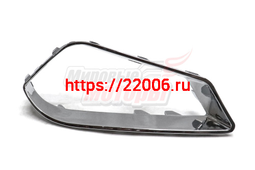 Рамка ПТФ левая хром Tiggo 5 (T21-2803615)