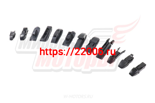 Щётка стеклоочистителя бескаркасная HEMEN 625 мм + 12 адаптеров (HB625) фото 3