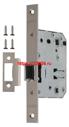 Защелка Fuaro (Фуаро) врезная METF72-50 (F72-50) SN мат.никель