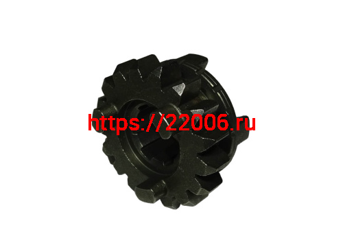 Шестерня 17 зуб. KAYO 140/160,  Сигма 125 см3 первичного вала фото 3