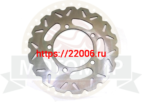 Диск тормозной задний (240х105х4) (отв: 5х73) FALCON SPEEDFIRE 250см3 (RF20913) мал фото 2