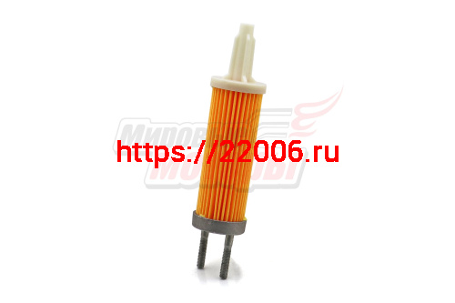 Фильтр топливный 170F, 178F,186F,186FD (длина цилиндра 109 мм, длина с рукояткой без шпилек 150 мм)