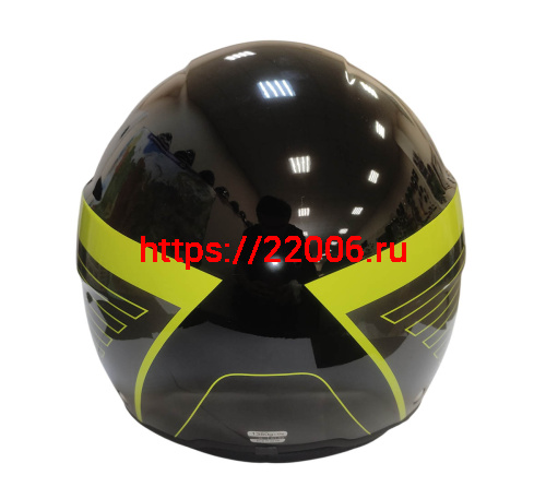 Шлем открытый COBRA EC H595, серый титан, синий, очки, размер S фото 4