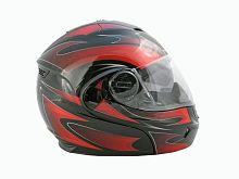 Мотошлем THH T-797 №1 black/ red (L)