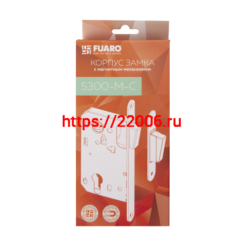 Корпус Fuaro (Фуаро) замка MAGN5300-M-C (5300-M-C) CP хром фото 2