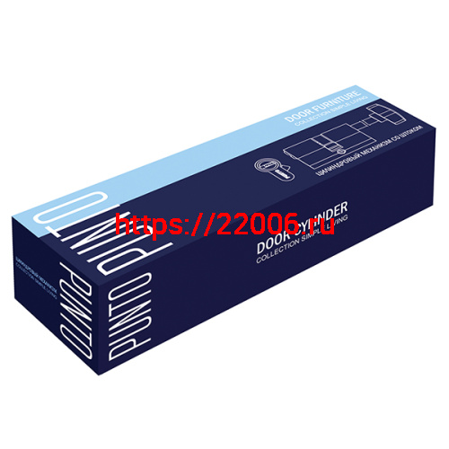 Цилиндровый Punto (Пунто) механизм (Z407/85) Z4007Tang85(50+10+25) со штоком CP хром фото 3