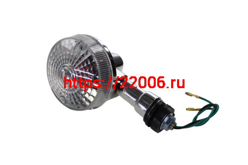 Боковой фонарь (BF-21) круглый Иж ПС хром белый