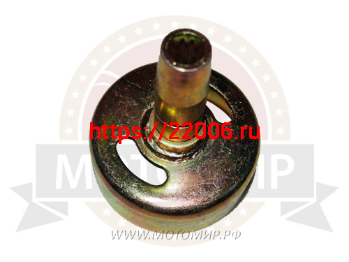 Барабан сцепления мотокосы GBC-026 (9 шлицов) фото 2