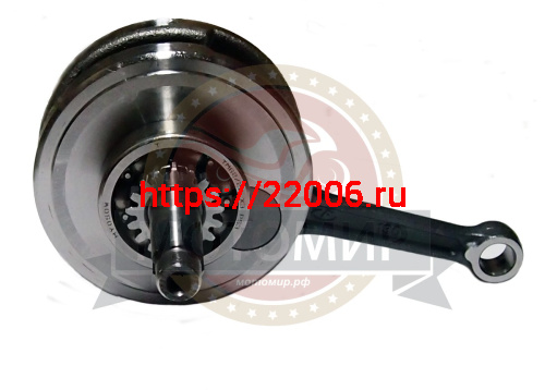 Коленвал 1P56 FMJ-2 в сборе  (E12-1) фото 3