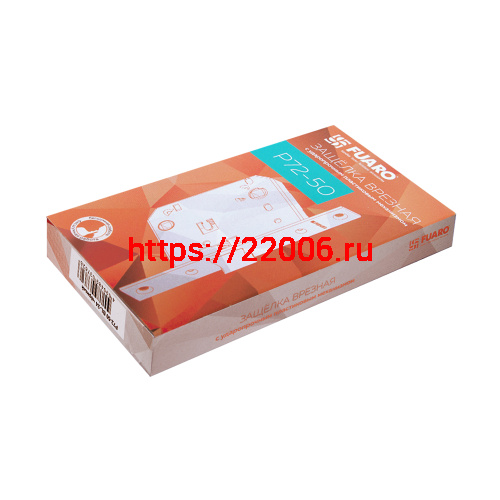 Защелка Fuaro (Фуаро) врезная PLASTIC P72-50 AC медь фото 2