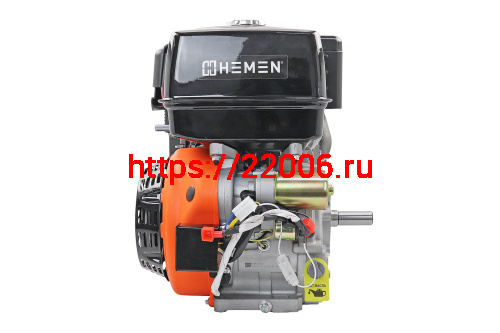 Двигатель HEMEN 22,0 л.с. с катушкой 15А 194FE (500см3) электростартер, вал 25мм