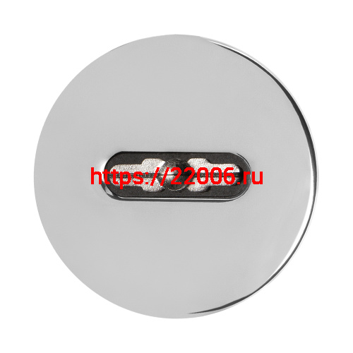 Накладка Fuaro (Фуаро) на сувальдный замок ESC.S-auto.RLR/R.486 CP-8 хром (1шт.)