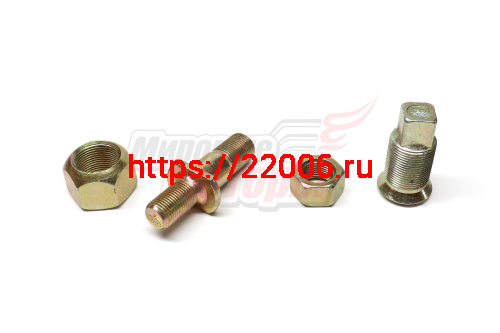 Болт и гайка заднего правого колеса, футорка BAW-1044 JAC-1045K (31T130305203054)