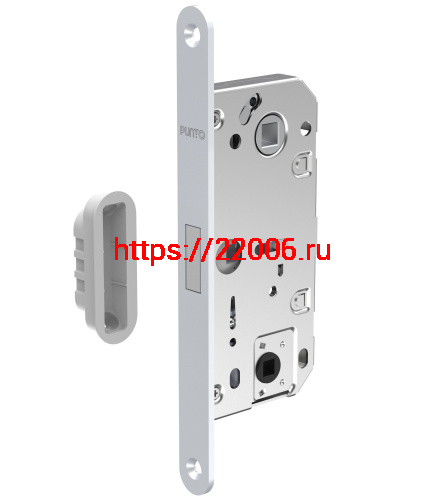 Защелка Punto (Пунто) врезная магнитная ML96WC-35/IND AL алюминий