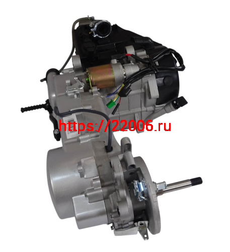 Двигатель скутер 4х такт. GY6-150 157QMJ 150 см3 19 шл. фото 7