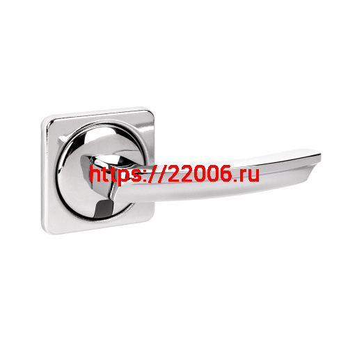 Ручка Fuaro (Фуаро) раздельная K.MSC62.MOSAIC CP-8 хром, квадрат 170 мм