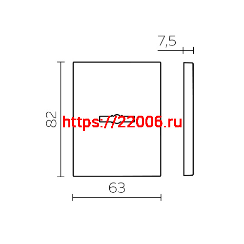 Накладка Fuaro (Фуаро) на сувальдный замок ESC.S-auto.TRG/K.486 с авт. шторками SSC-16 сатинированный хром (1 шт) фото 3