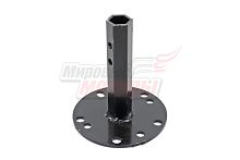 Ступица колеса МБ вал S24 (универсальная на 4 и 5отв., L=160мм) без выступа