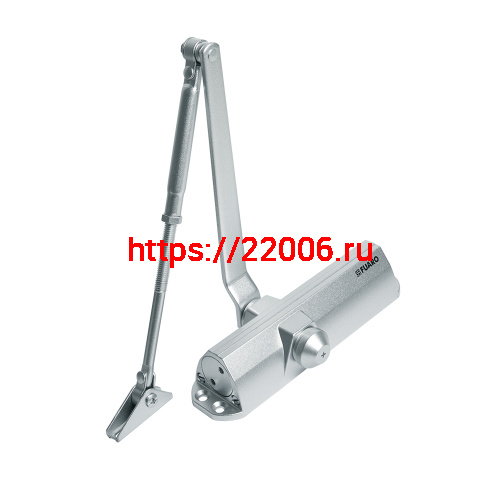 Доводчик Fuaro (Фуаро) дверной DC20-4/TS-68 Hold Open AL до 85 кг (алюминий)