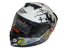 Шлем интеграл FALCON F702, размер L, с очками, (уп. 6 шт.)