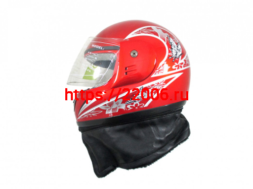 Мотошлем YM-806 красный (S)