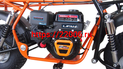 Мотоцикл СКАУТ САФАРИ 3- 8+ BIGFOOT (перед. и задн. подвеска, 8,0+лс KP230, руч. старт, диск тормоз) фото 3