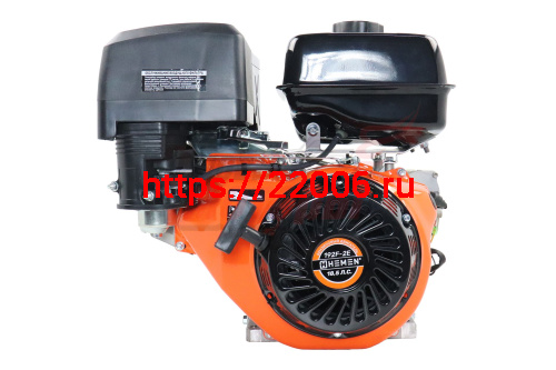 Двигатель HEMEN 18,5 л.с. с катушкой  7А84Вт 192F-2E (458 см3) электростартер, вал 25 мм