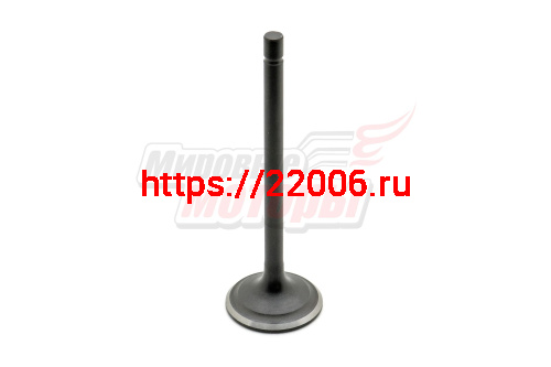 Клапан выпускной 167FMM (250cc) LIFAN оригинал (малый)(длина 89 мм, D юбки 28,5 мм, d стержня 5,5 мм)