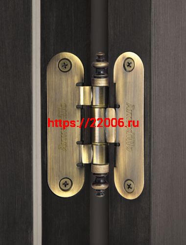 Колпачок DECORATIVE Armadillo (Армадилло) для универсальной петли OPTIMUM SC Мат. хром (2 шт.) фото 2