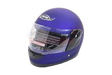 Шлем CONCORD WF01 синий МАТОВЫЙ одноцветный "S,M,L,XL,XXL" (интеграл)