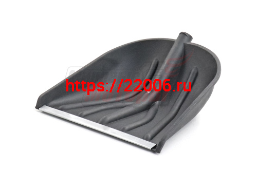 Лопата снегоуборочная 400*410мм "Купец-2" оцинк. планка, без черенка