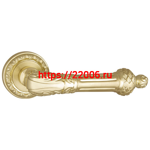 Ручка Punto (Пунто) раздельная LUXOR MT SG/GP-4 матовое золото/золото