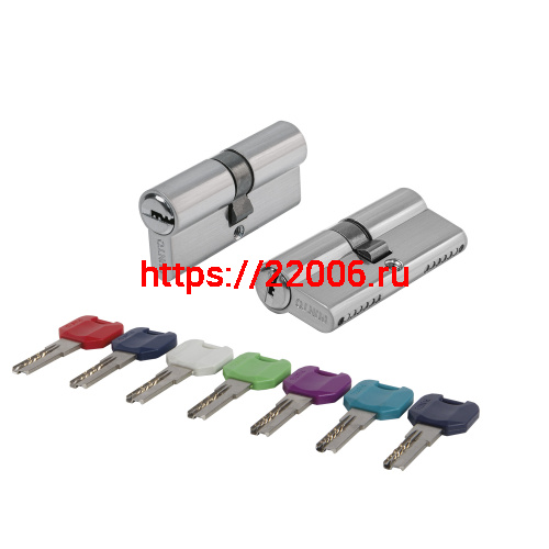 Цилиндровый Punto (Пунто) механизм MaxPro7000Key70mm(30+10+30) SSC сатин.хром 7key