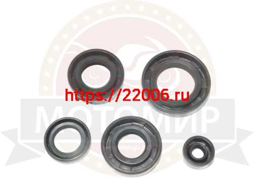 Набор сальников CBB250 см3 (5шт) фото 2