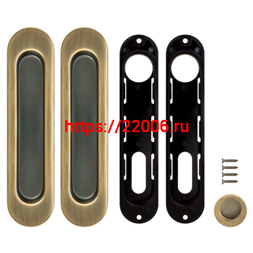 Ручка Armadillo (Армадилло) для раздвижных дверей SH.LD152.010 (SH010) WAB-11 матовая бронза фото 2