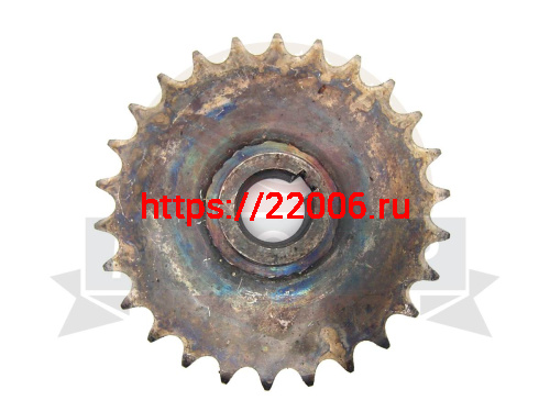 Звезда 26 зуб. (520) цепи, 15.875шаг, большая ведущего вала d25 мотобусировщика