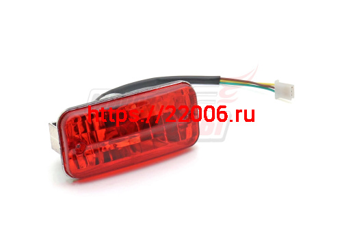 Фонарь задний COUGAR, ZERO, SKELETON