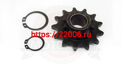 Звезда 13 зуб. (520) цепи, внутрений d22мм, для сцепления со сменными звездами