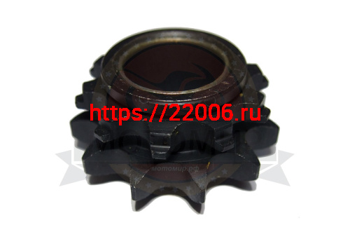 Звезда 11 зуб. (428) цепи, внутрений d22мм, для сцепления со сменными звездами фото 2