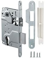Корпус Armadillo (Армадилло) врезного замка c защёлкой METLH25-50 Box (LH 25-50) SN мат.никель