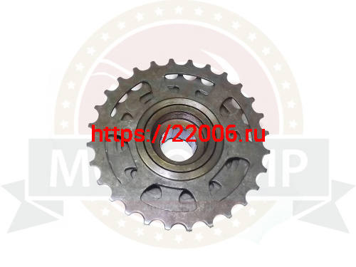 Трещотка 7 ск.14-16-18-20-22-24-28T дискретная (EMFW-701) (FW 7SI) фото 2