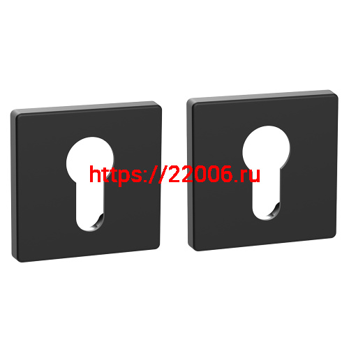 Накладка Fuaro (Фуаро) под цилиндр ET.K.SL52 (ET SL) BL-24 черный