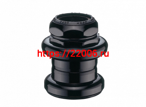 Рулевая  F-974EW, резьбовая, 1"х30х27мм, высота 34,4мм, сталь,черная