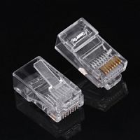Компьютерный штекер RJ45 8p8c, cat5 APT-203